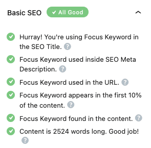 Basic SEO