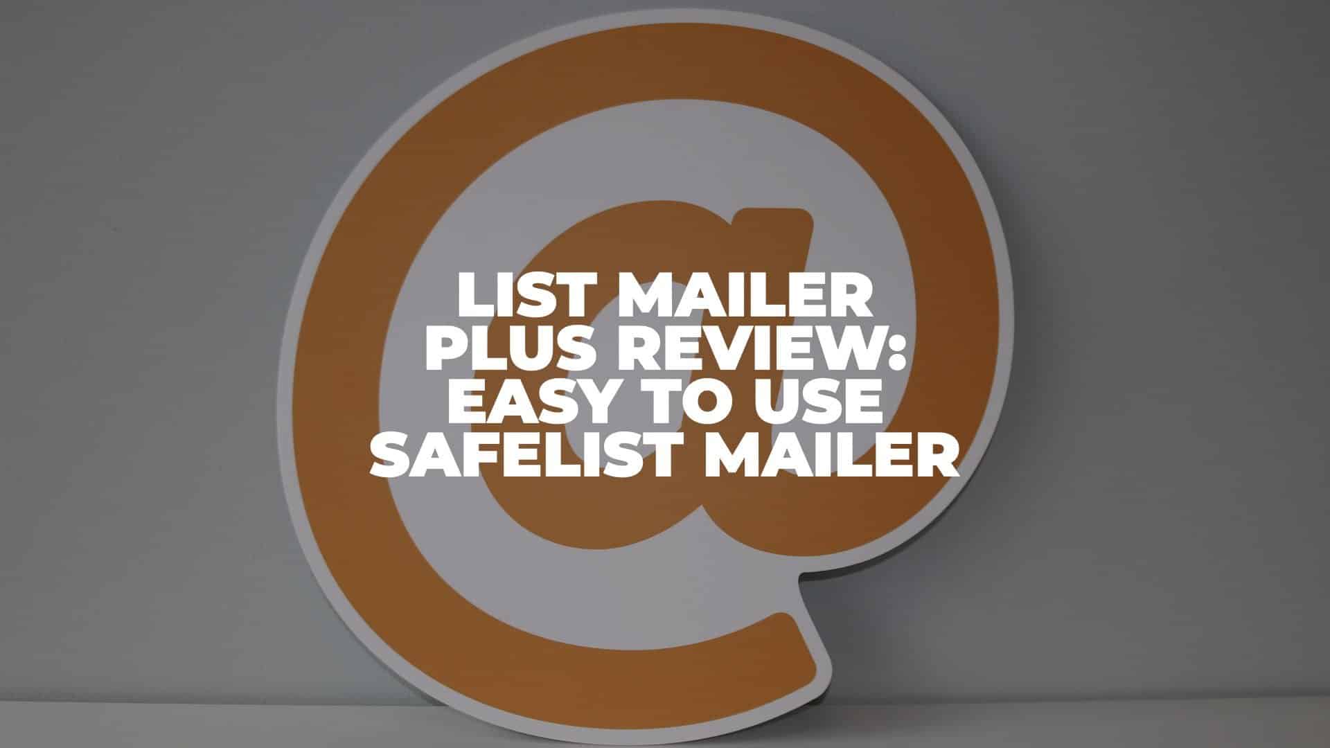 List Mailer Plus Review - Featured Image