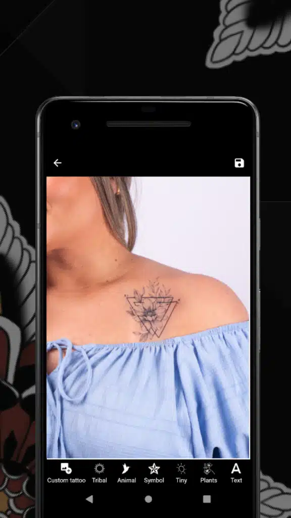 App Simulator Tattoo Women