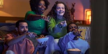 Group of friends watching Netflix Canada 2025 releases