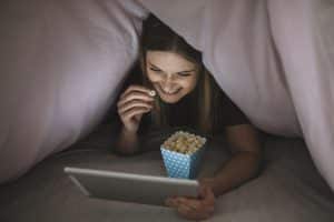 young famale watchning Netflix Canada 2025 releases