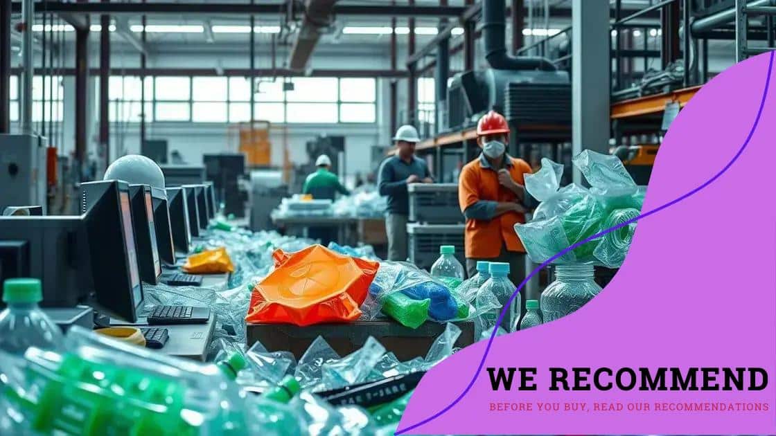 Impacts on the plastic industry