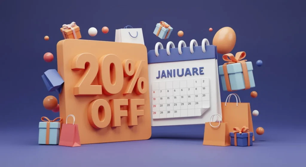 Unlock 20% Off Your First Purchase: January 2026