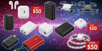 Top 10 Tech Gadget Deals Under $50 This Week: 2026 Edition Collection of affordable tech gadgets under $50, showcasing value and modern design.