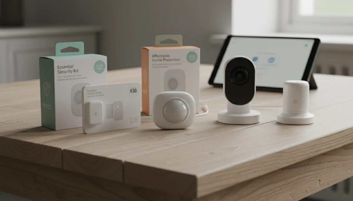 Essential smart home security sensors for budget-friendly systems