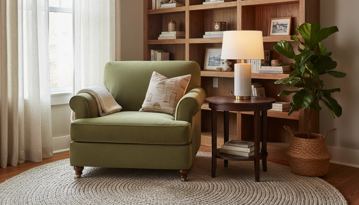 Creating functional zones with smart furniture placement in a living room